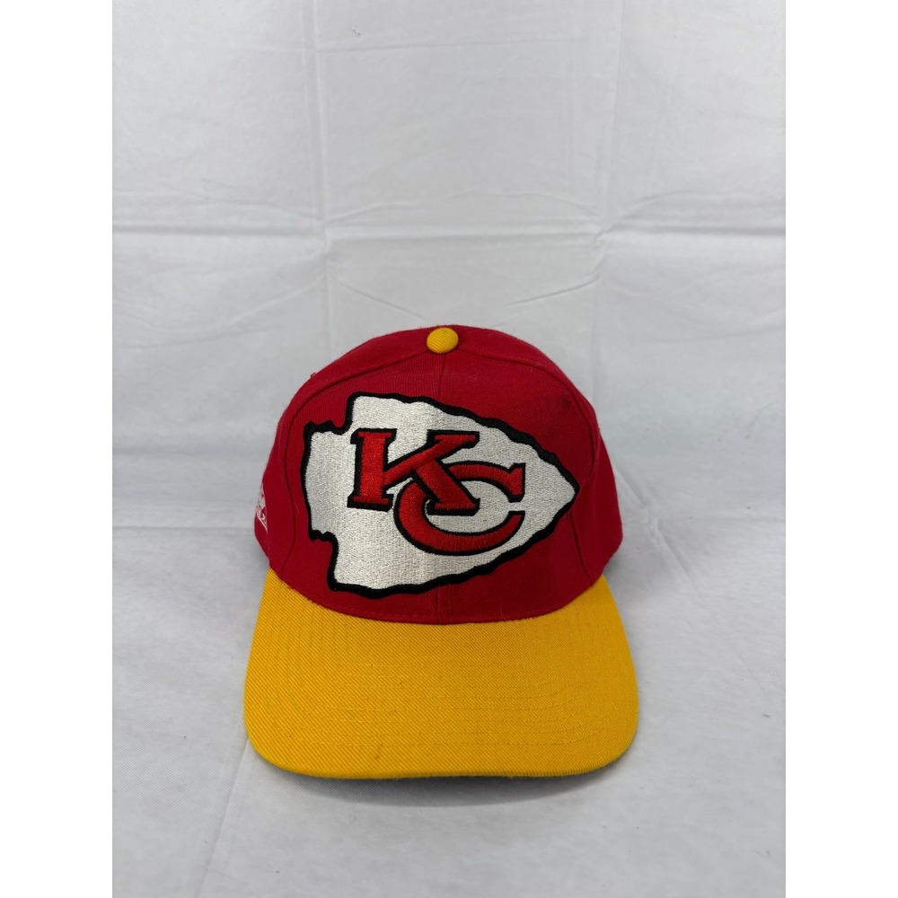 Kansas City Chiefs Apex One NFL Fitted Hat Cap Men Red Yellow 7 1/8 NWOT Vintage